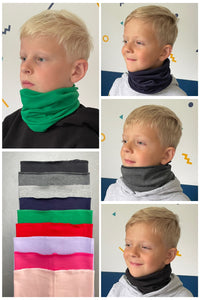 Plain Cotton Snoods (8 Colours)