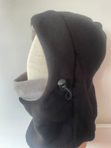 Black Thermal Hooded Snood