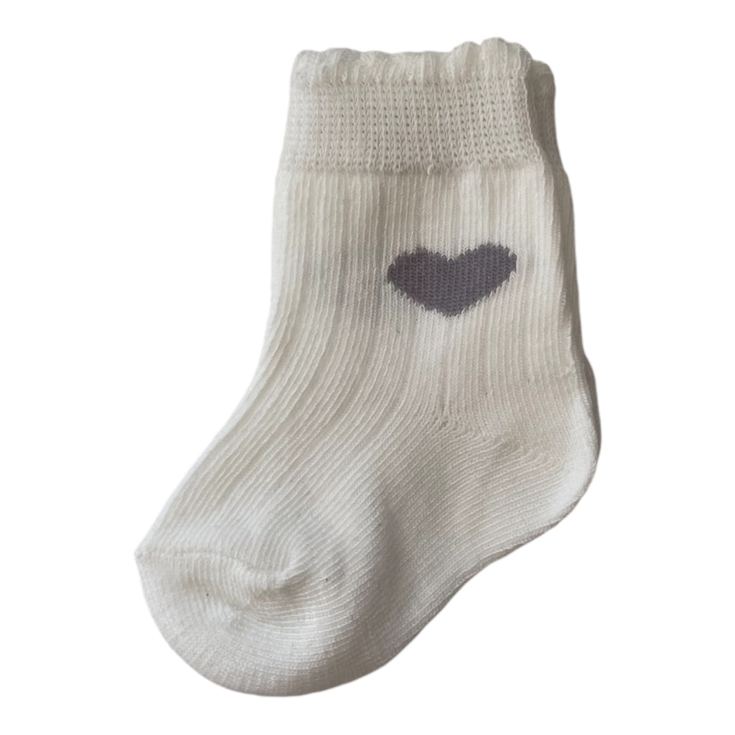 Love Heart Baby Socks