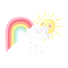 Load image into Gallery viewer, Large Rainbow Wall Sticker