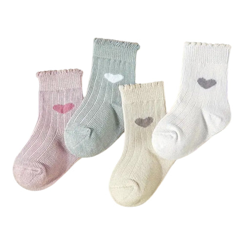 Love Heart Baby Socks