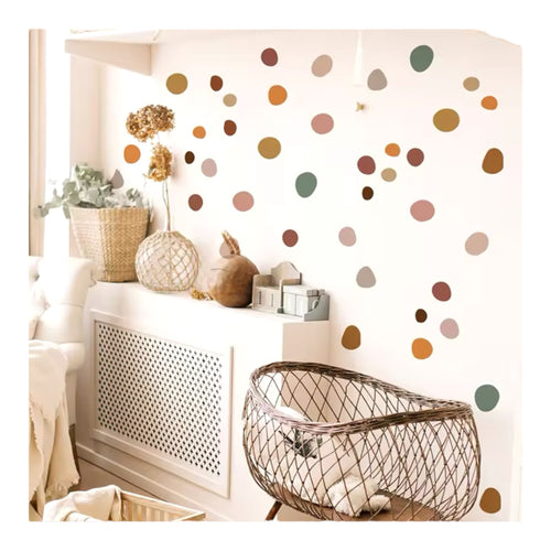 Boho Circle Wall Stickers for Nursery or playroom