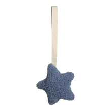 Load image into Gallery viewer, Plush Blue Star Dummy Holder