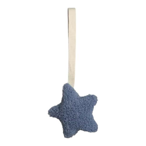 Plush Blue Star Dummy Holder