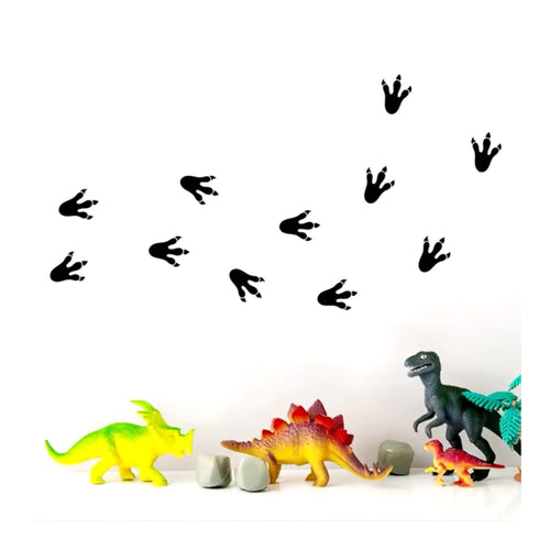 Dinosaur Print Wall Stickers