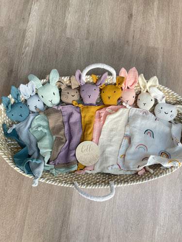 Bunny Comforters - 9 Colours