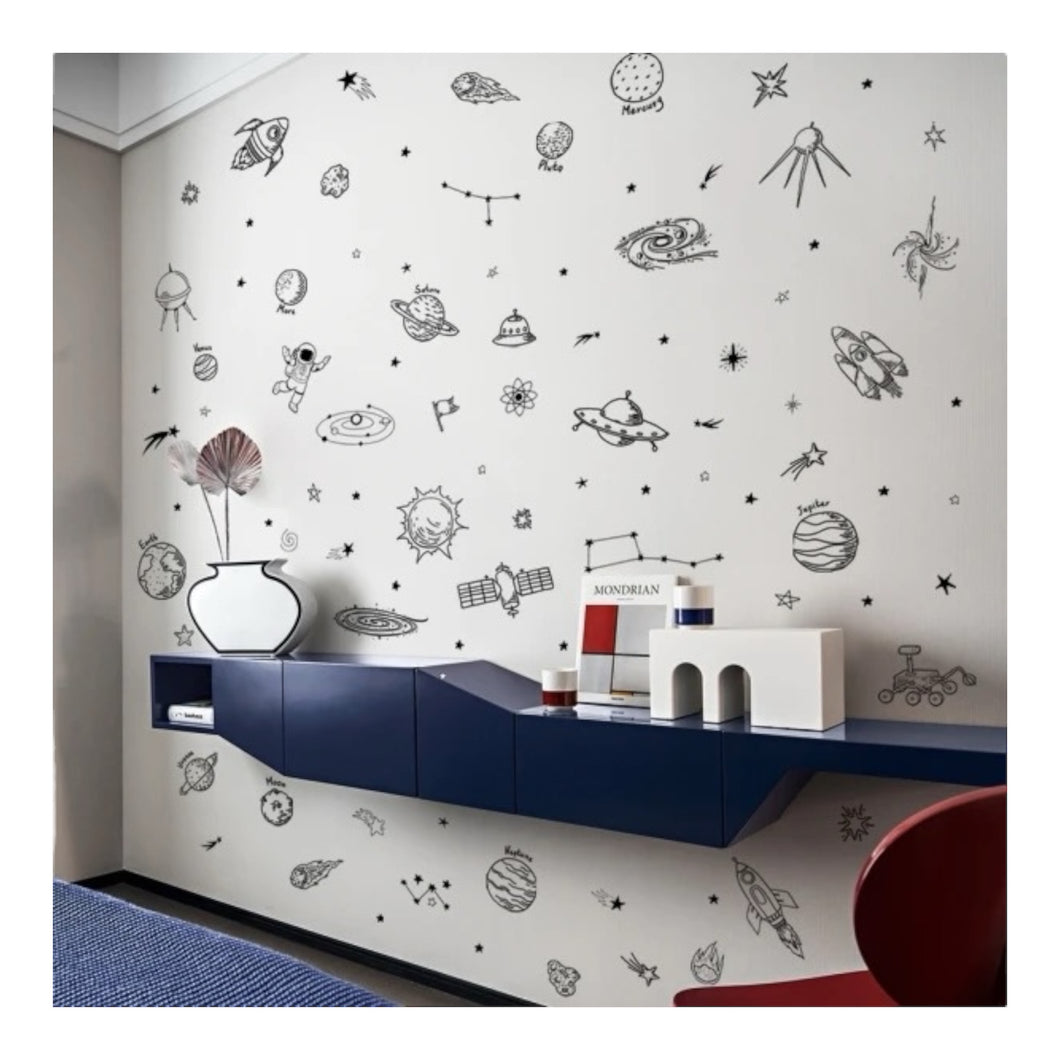 Space Wall Stickers