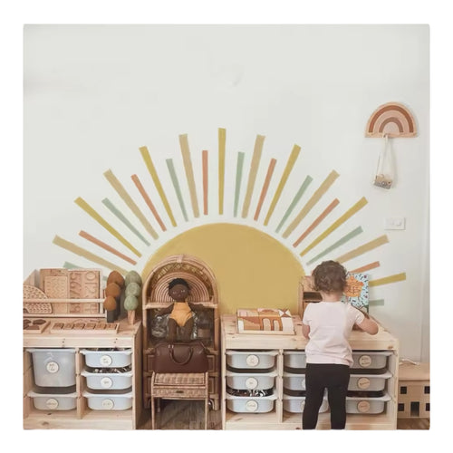 Sun Wall Sticker for bedroom or playroom 