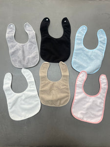 Plastic backed bibs