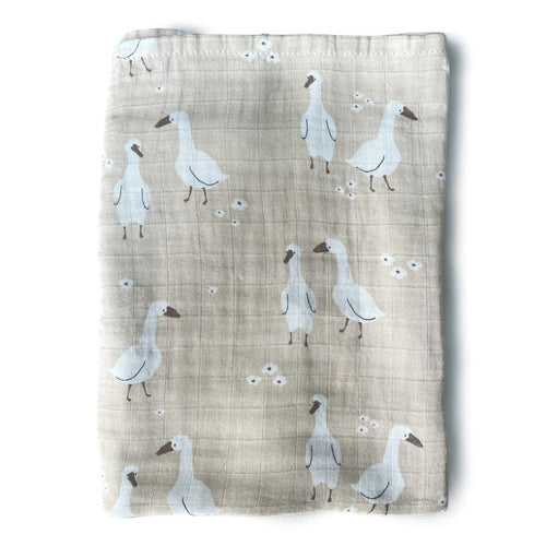 Duck Muslin Swaddle