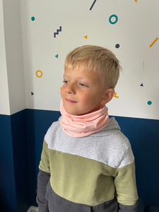 Kids Pink Cotton Snood