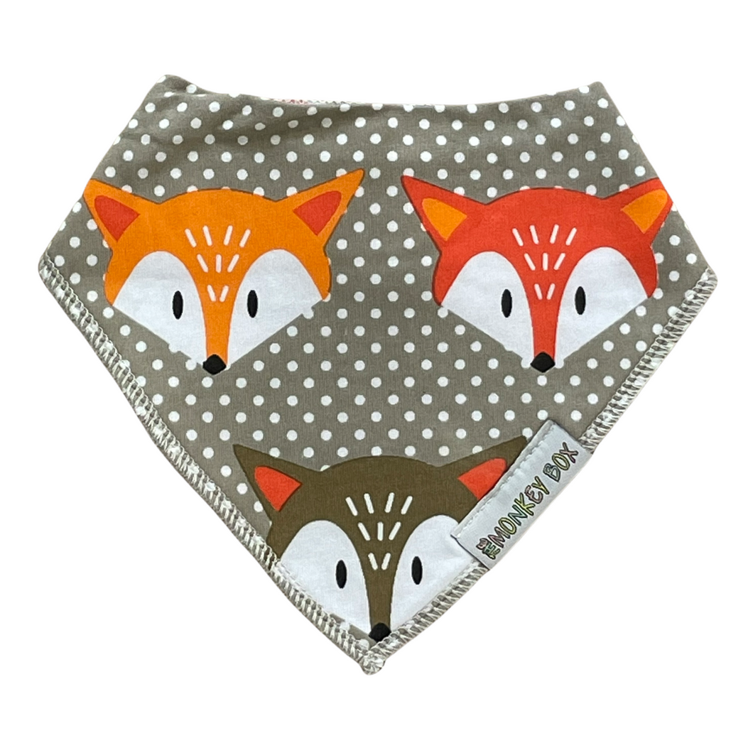 Fox Dribble Bib - The Monkey Box