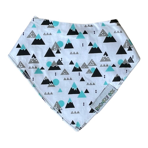 Icy Mountains Dribble Bib