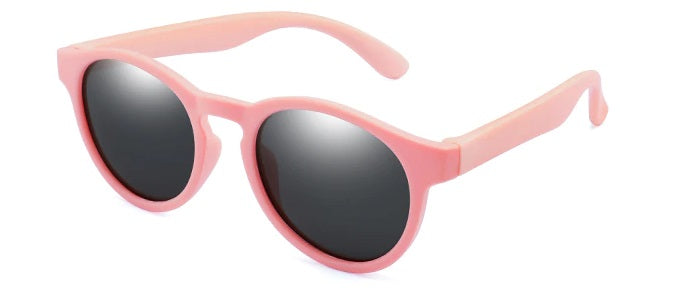 Kids Retro Sunglasses Pink